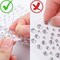 1725 Pieces Rhinestones Stickers Self Adhesive Face Gems Jewels Stickers, Stick on Rhinestones for Hair, Makeup, Craft, Nail, Clothes, Shoes, Assorted Size